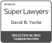 Rated By Super Lawyers | David B. Yavitz | Selected In 2023 Thomson Reuters