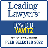 Leading Lawyers | David B. Yavitz | Advisory Board Member Peer Selected 2022