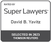 Rated By Super Lawyers | David B. Yavitz | Selected In 2023 Thomson Reuters